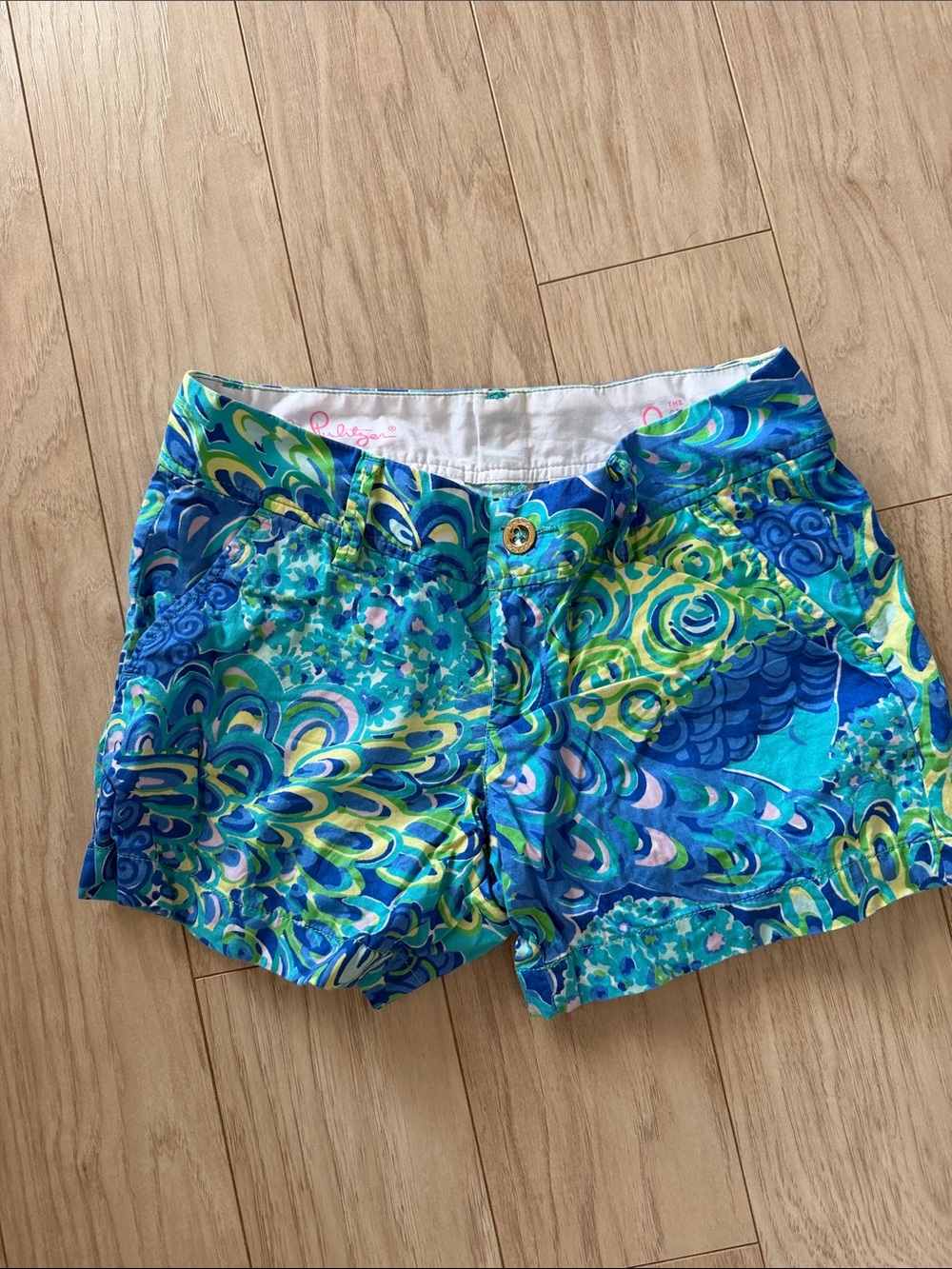 Lilly Pulitzer Callahan Shorts in Lilly’s Lagoon Size 0